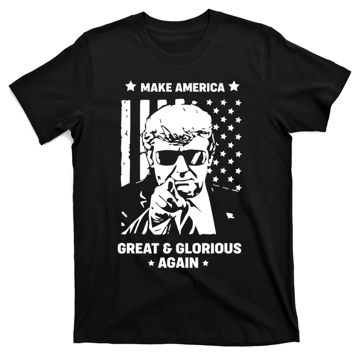 2024 Make America Great and Glorious Again Graphic T-Shirt