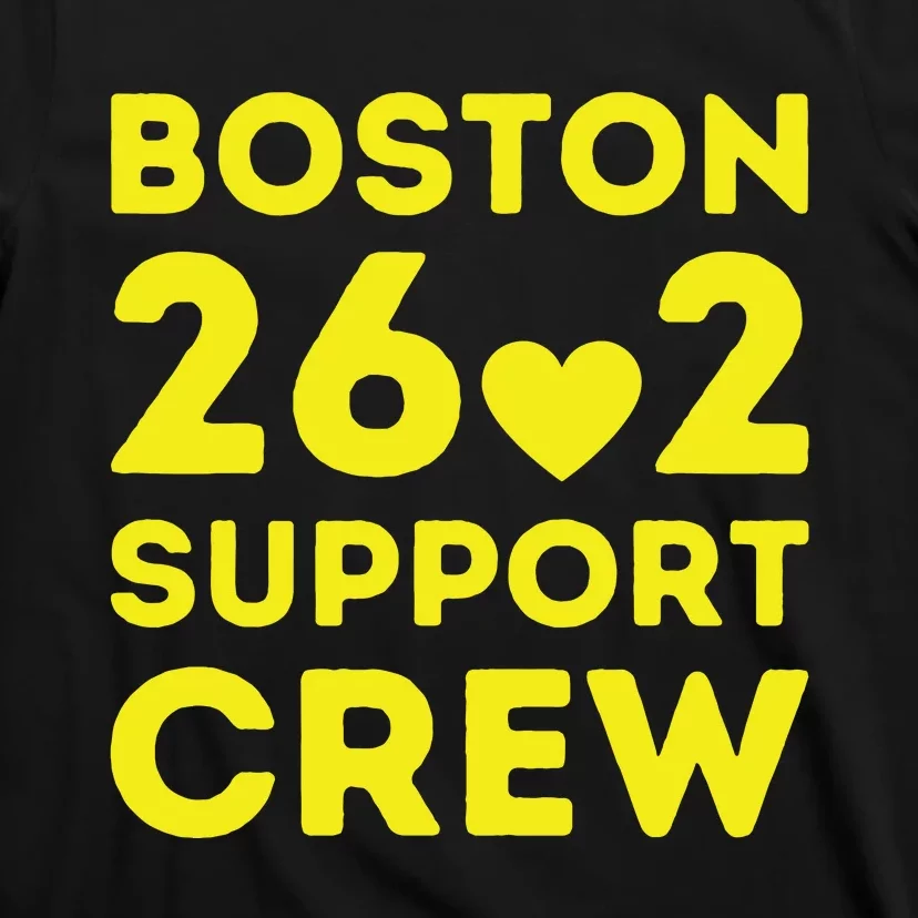 2023 Marathon Boston Support Crew Marathon 00 Support Staff T-Shirt