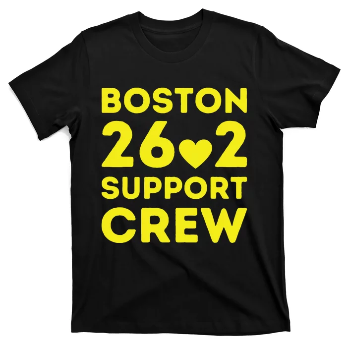 2023 Marathon Boston Support Crew Marathon 00 Support Staff T-Shirt