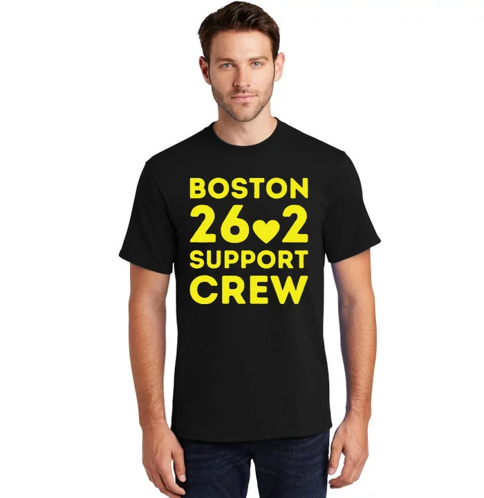 2023 Marathon Boston Support Crew Marathon 00 Support Staff Tall T-Shirt