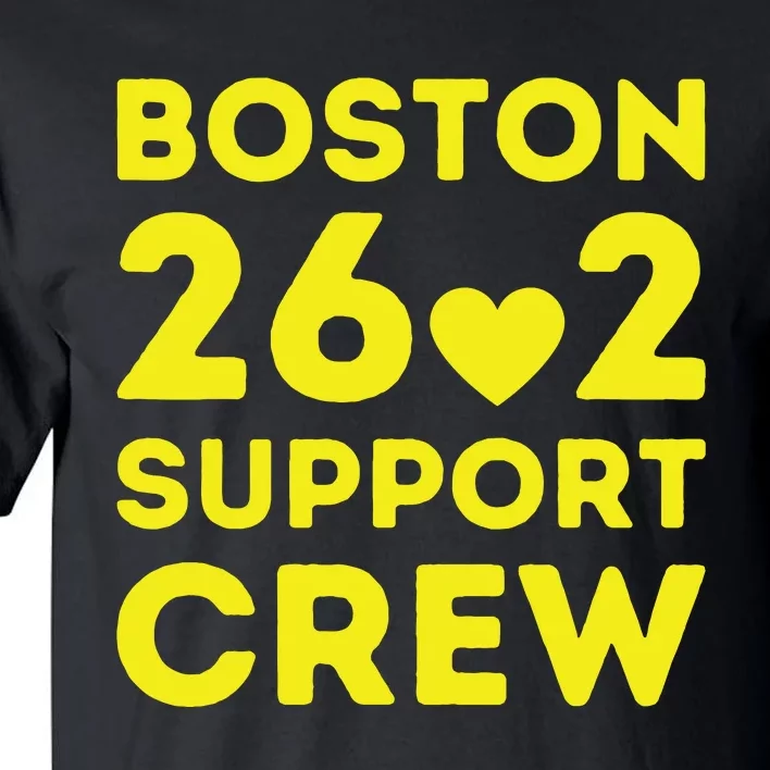 2023 Marathon Boston Support Crew Marathon 00 Support Staff Tall T-Shirt