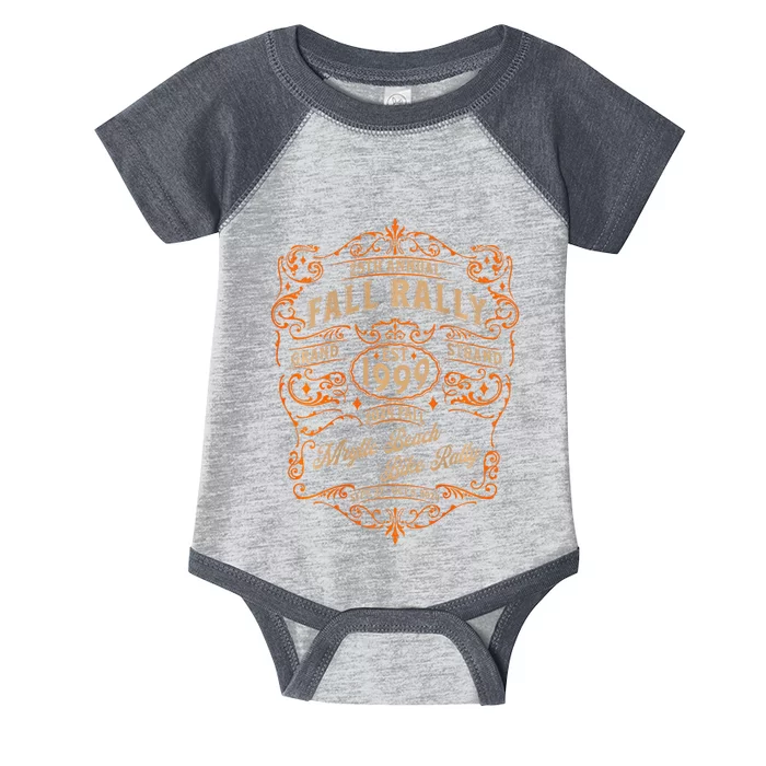 2024 Myrtle Beach Bike Rally Fall 25th Annual Art Infant Baby Jersey Bodysuit