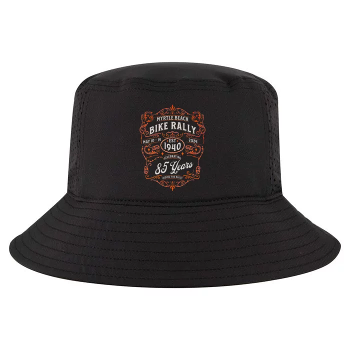 2024 Myrtle Beach Bike Rally Celebrating 85 Years Cool Comfort Performance Bucket Hat