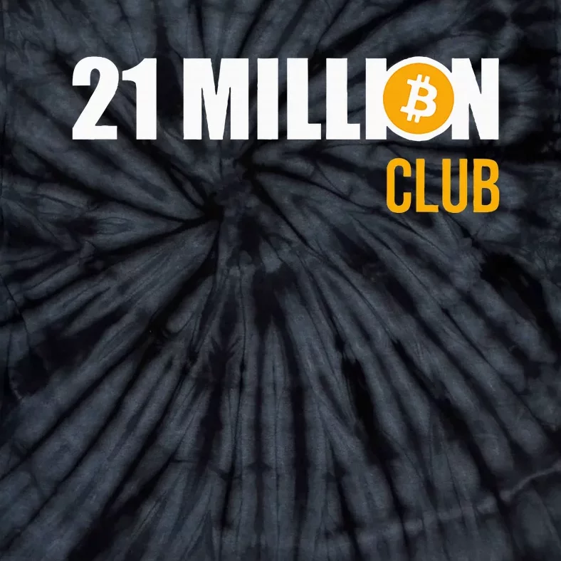 21 Million Bitcoin Crypto Million Club Hodl Btc Tie-Dye T-Shirt