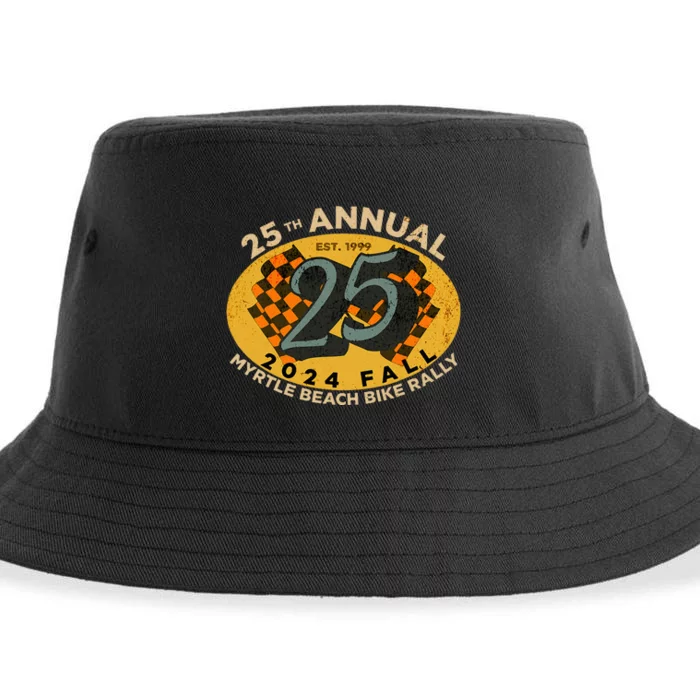 2024 Myrtle Beach Bike Rally Fall 25th Annual Sustainable Bucket Hat