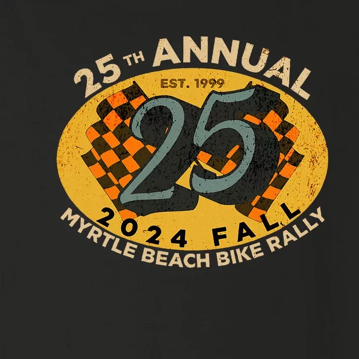 2024 Myrtle Beach Bike Rally Fall 25th Annual Toddler Long Sleeve Shirt