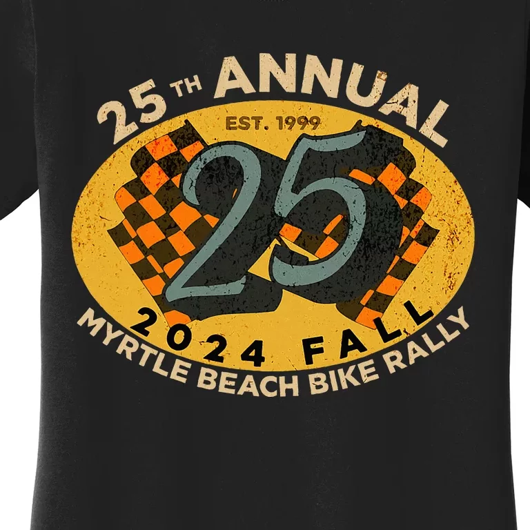 2024 Myrtle Beach Bike Rally Fall 25th Annual Women's T-Shirt