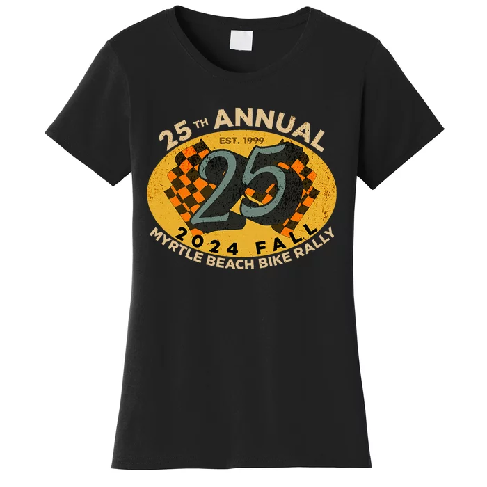 2024 Myrtle Beach Bike Rally Fall 25th Annual Women's T-Shirt