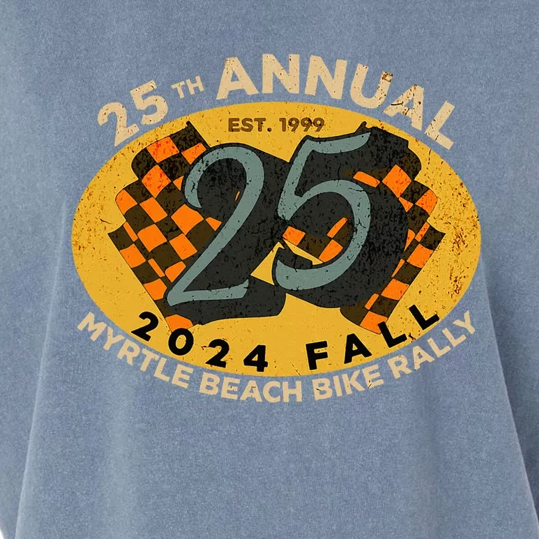 2024 Myrtle Beach Bike Rally Fall 25th Annual Garment-Dyed Women's Muscle Tee