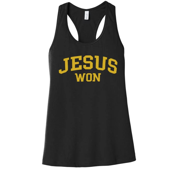 2024 Milwaukee Brewers Jesus Won Women's Racerback Tank