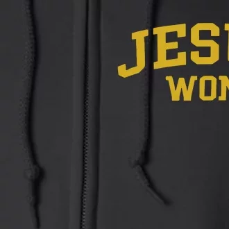 2024 Milwaukee Brewers Jesus Won Full Zip Hoodie