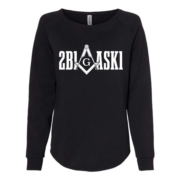 2b1ask1 Mason Freemason Masonic Square And Compass Meaningful Gift Womens California Wash Sweatshirt