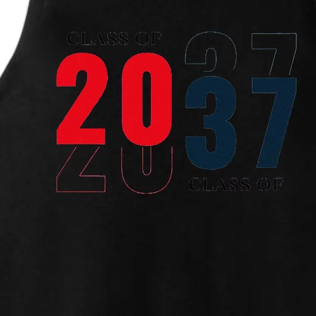 2037 Milestone Historic Event Ladies Tri-Blend Wicking Tank