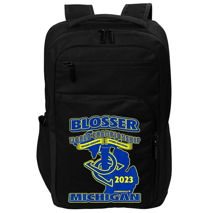 23 Michigan Horseshoe Lambertville Impact Tech Backpack