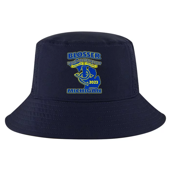 23 Michigan Horseshoe Lambertville Cool Comfort Performance Bucket Hat