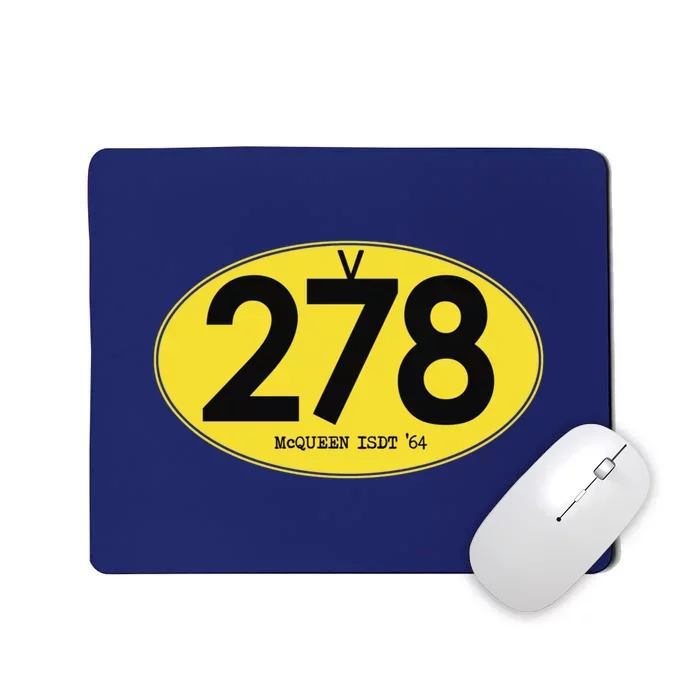 278 Mcqueen Isdt 1964 Mousepad