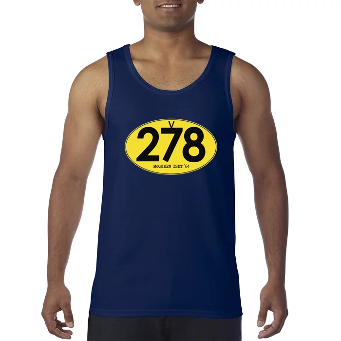 278 Mcqueen Isdt 1964 Tank Top