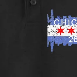 26.2 Mile Marathon Runnerchicago Running Dry Zone Grid Performance Polo