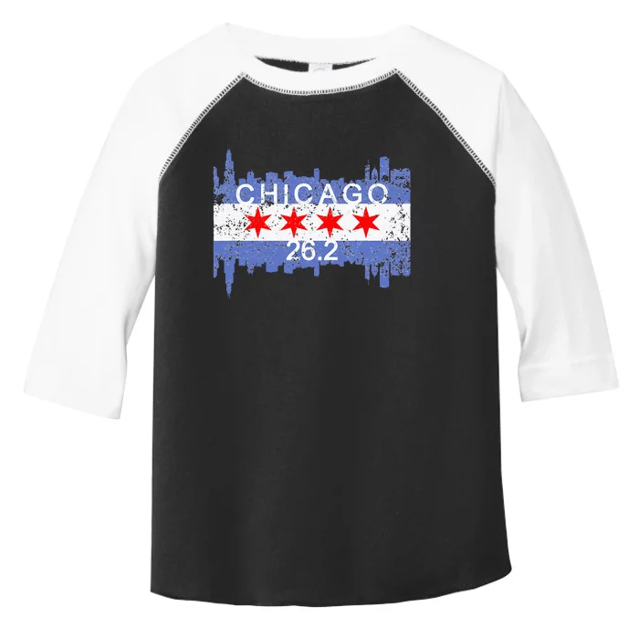 26.2 Mile Marathon Runnerchicago Running Toddler Fine Jersey T-Shirt