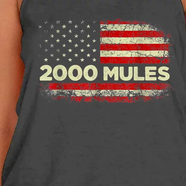 2000 Mules, Pro Trump 2024 Women's Knotted Racerback Tank