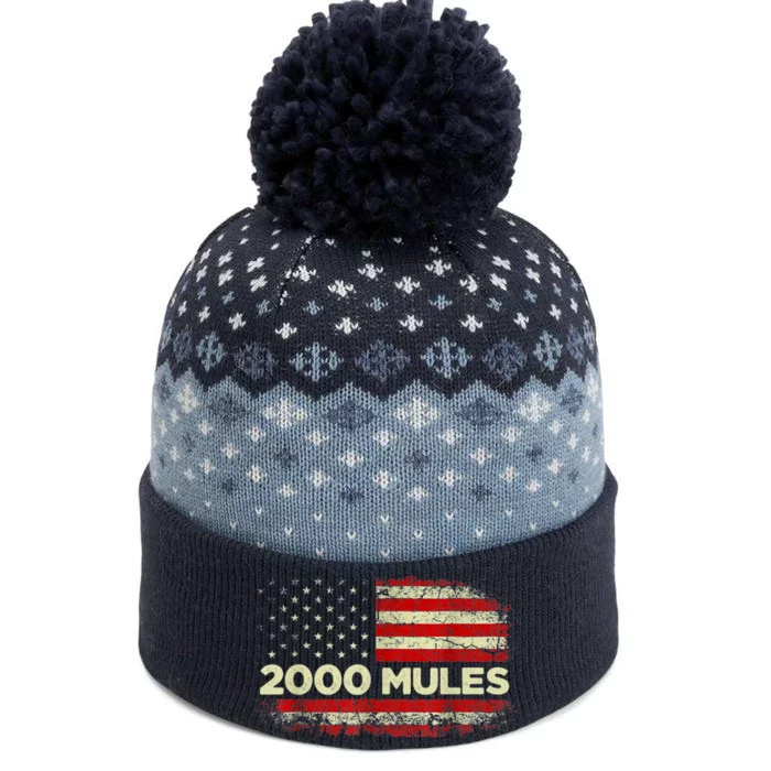 2000 Mules, Pro Trump 2024 The Baniff Cuffed Pom Beanie