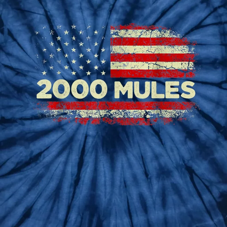 2000 Mules, Pro Trump 2024 Tie-Dye T-Shirt