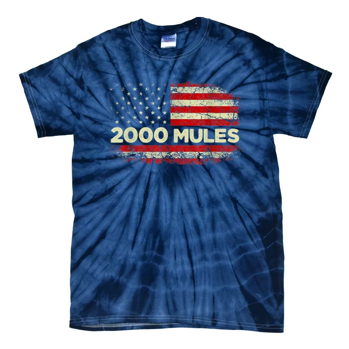 2000 Mules, Pro Trump 2024 Tie-Dye T-Shirt