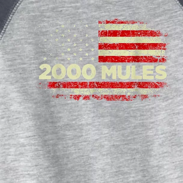 2000 Mules, Pro Trump 2024 Toddler Fine Jersey T-Shirt