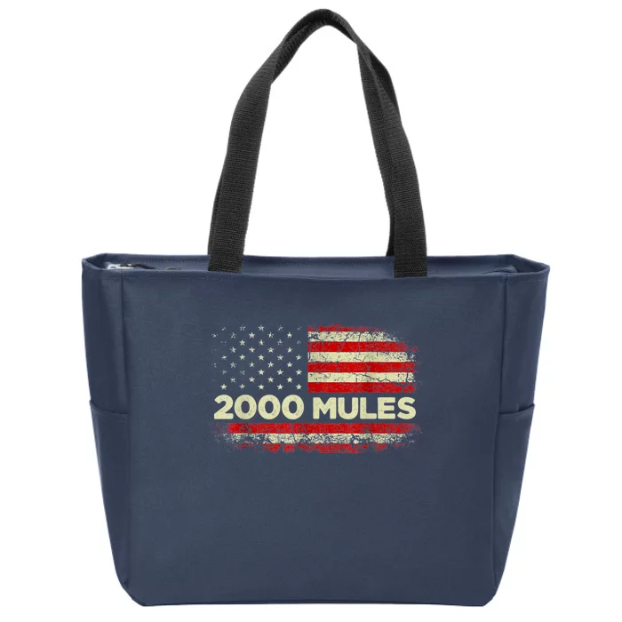 2000 Mules, Pro Trump 2024 Zip Tote Bag