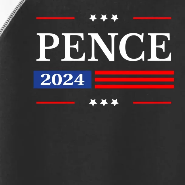 2024 Mike Pence President Toddler Fine Jersey T-Shirt