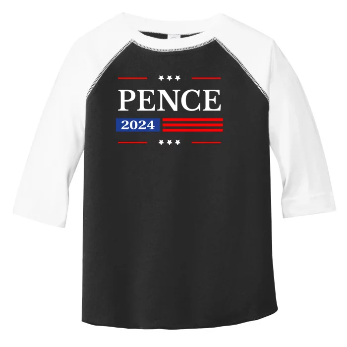 2024 Mike Pence President Toddler Fine Jersey T-Shirt