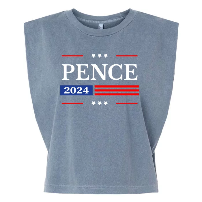 2024 Mike Pence President Garment-Dyed Women's Muscle Tee