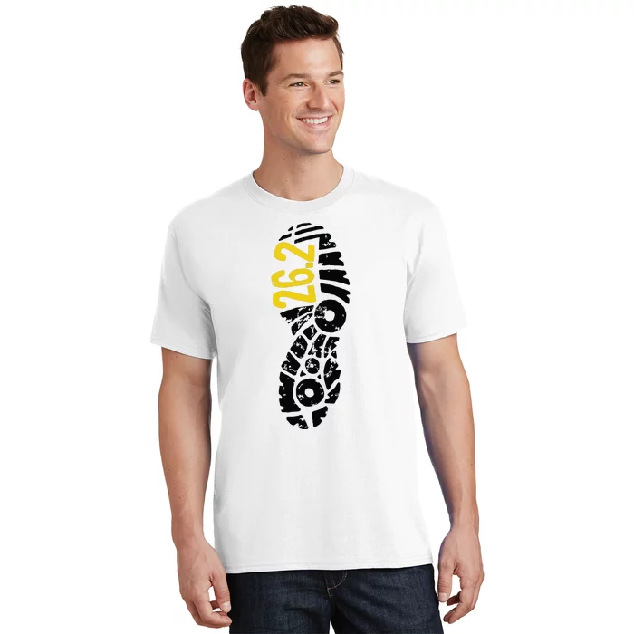 262 Marathon Runner Footprint T-Shirt