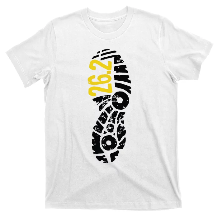 262 Marathon Runner Footprint T-Shirt