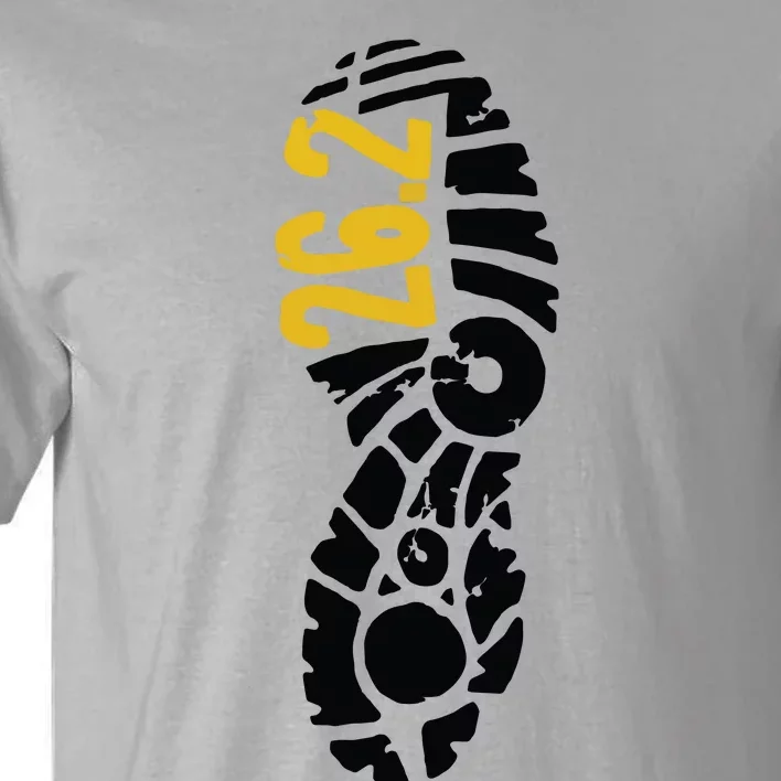 262 Marathon Runner Footprint Tall T-Shirt