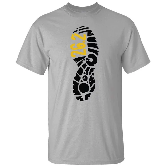 262 Marathon Runner Footprint Tall T-Shirt