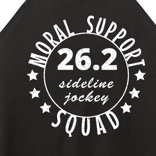 262 Moral Support Squad Funny Marathon Runner Women’s Perfect Tri Rocker Tank