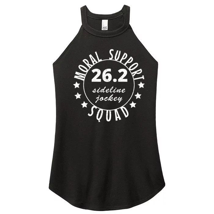 262 Moral Support Squad Funny Marathon Runner Women’s Perfect Tri Rocker Tank