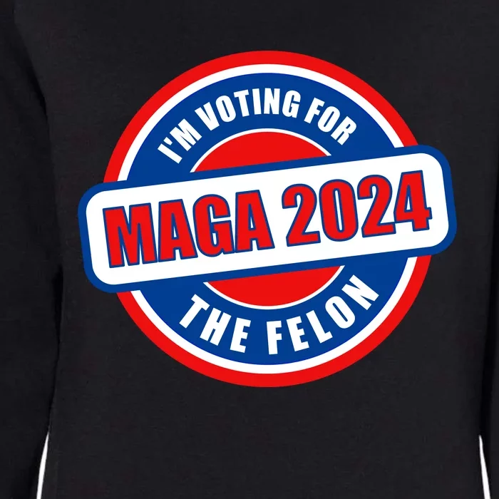 2024 Maga Trump Supporter Womens California Wash Sweatshirt