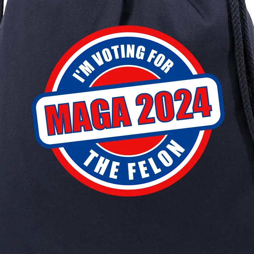 2024 Maga Trump Supporter Drawstring Bag