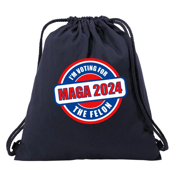 2024 Maga Trump Supporter Drawstring Bag