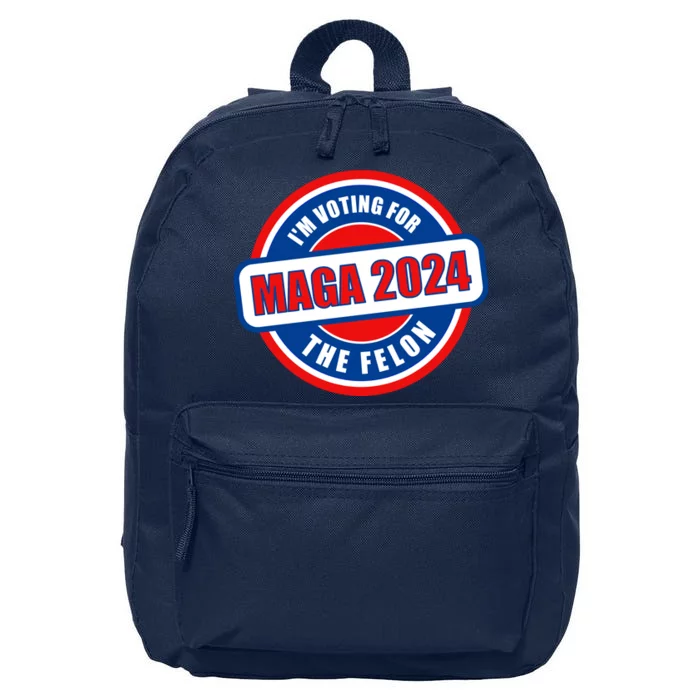 2024 Maga Trump Supporter 16 in Basic Backpack