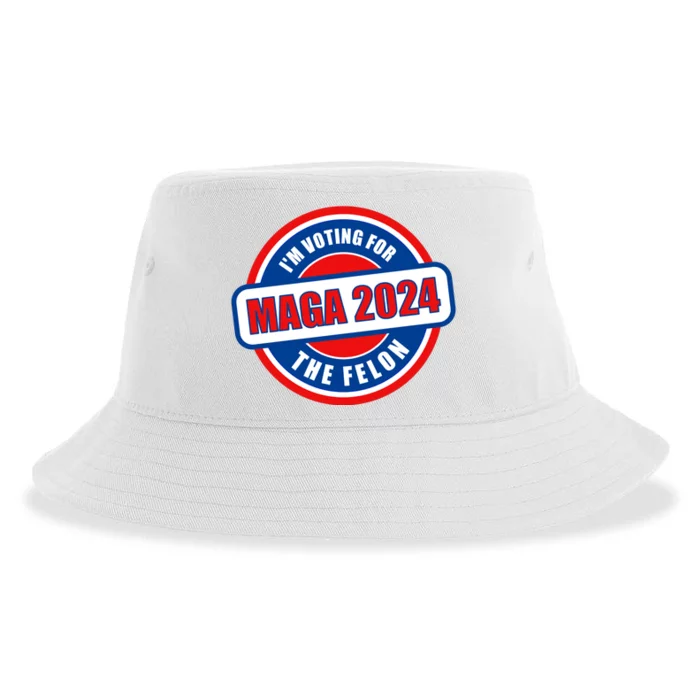 2024 Maga Trump Supporter Sustainable Bucket Hat