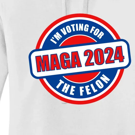 2024 Maga Trump Supporter Women's Pullover Hoodie