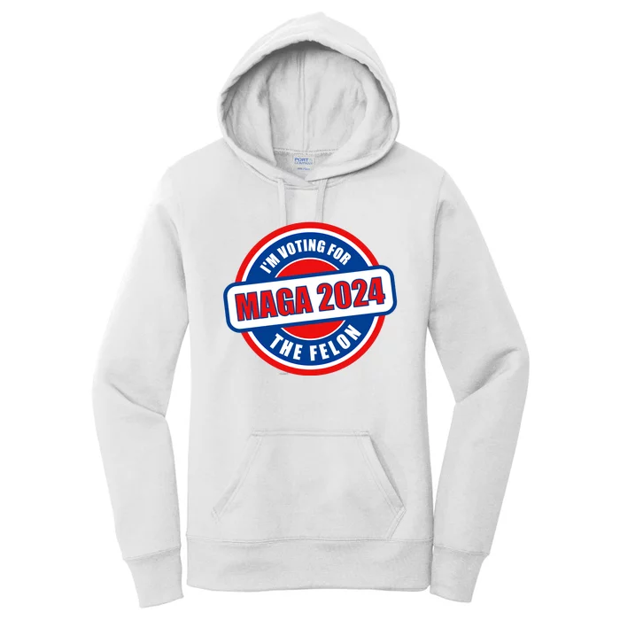 2024 Maga Trump Supporter Women's Pullover Hoodie