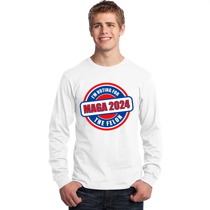 2024 Maga Trump Supporter Tall Long Sleeve T-Shirt