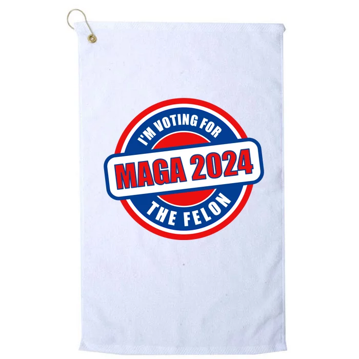 2024 Maga Trump Supporter Platinum Collection Golf Towel