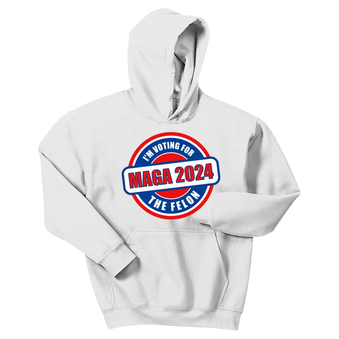 2024 Maga Trump Supporter Kids Hoodie