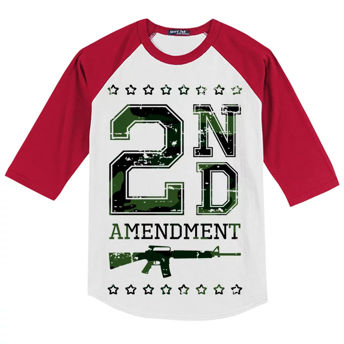 2nd Amendment Kids Colorblock Raglan Jersey