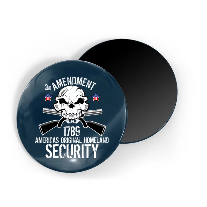 2nd Amendment 1789 Homeland Security Magnet